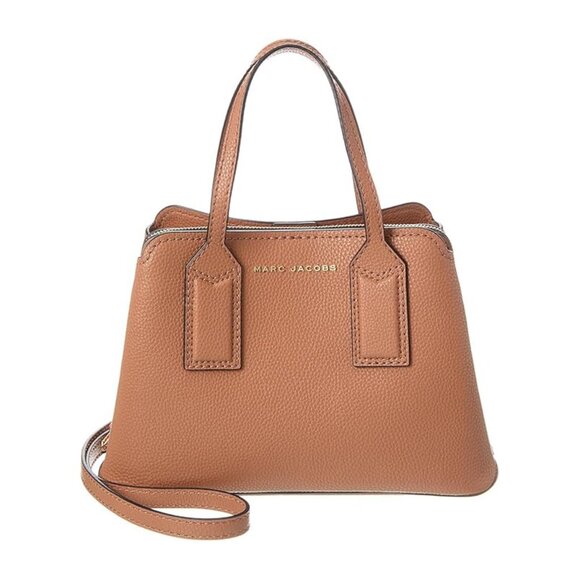 Marc Jacobs The Editor 29 Small Leather Satchel – Argan Oil - Picture 1 of 6